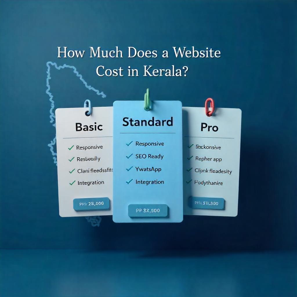 Website development cost breakdown in Kerala - Ornabyte