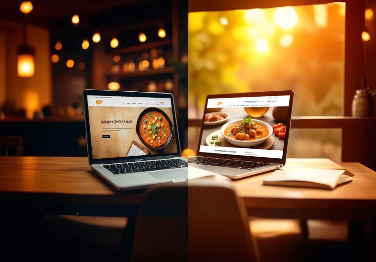 Minimal web design layout for better conversion