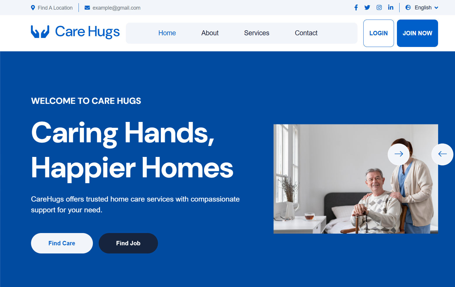 CareHugs — Book Trusted Caregivers Online in Kerala