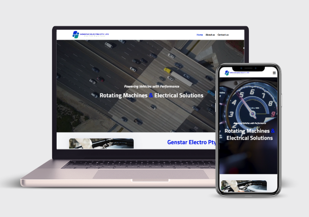 Genstart Electro company branding project